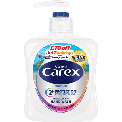 CAREX ANTIBAC HAND WASH MOISTURE