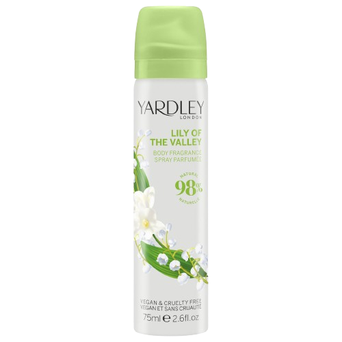 YARDLEY BODY SPRAY LILY OF THE VALLEY