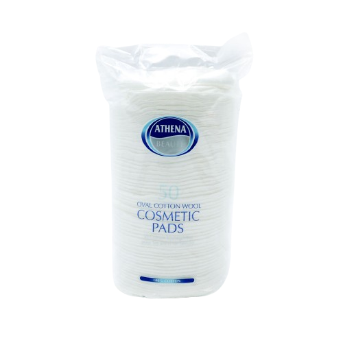ATHENA COTTON OVAL COSMETIC PADS