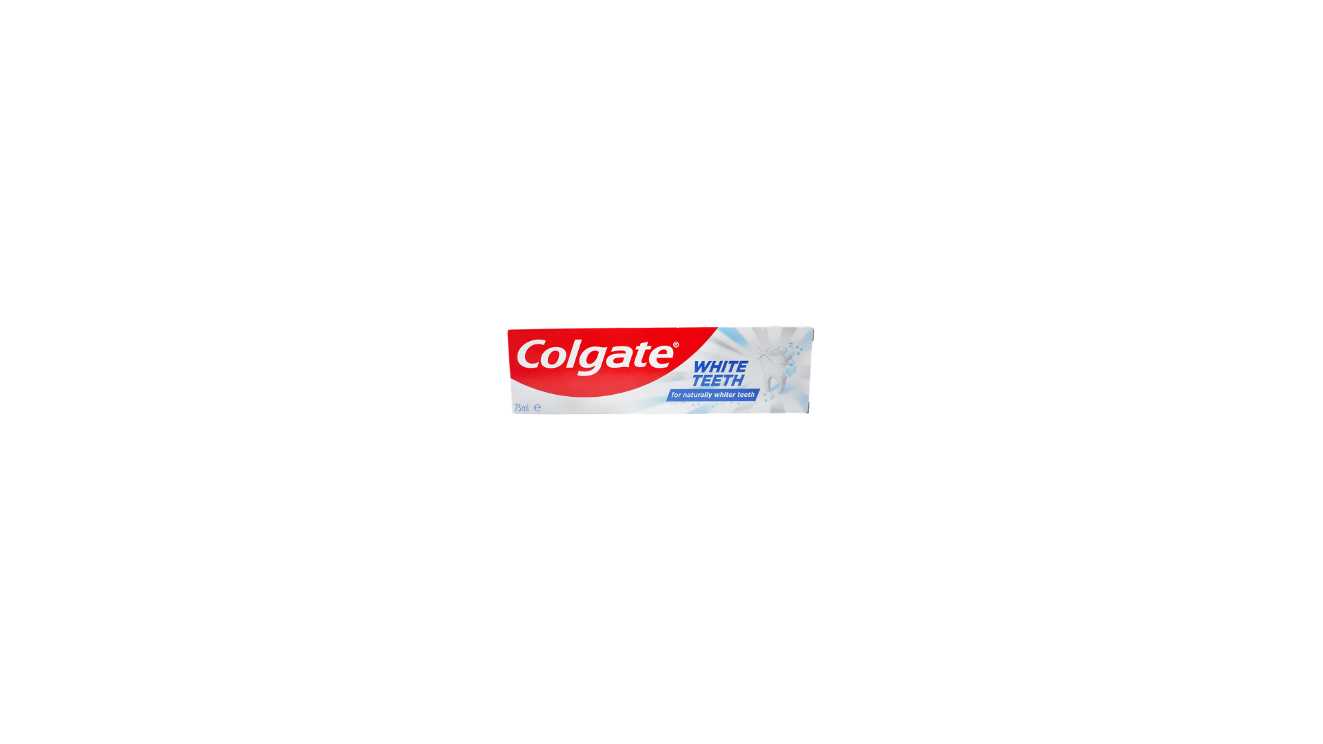 COLGATE TOOTHPASTE WHITE TEETH
