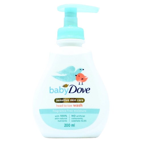 BABY DOVE HEAD TO TOE WASH SENSITIVE MOISTURE