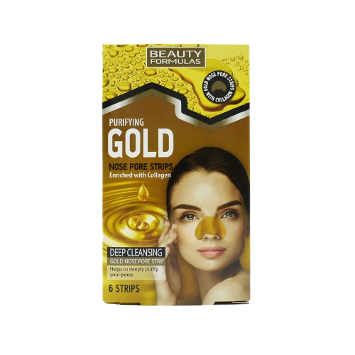 BEAUTY FORMULAS GOLD NOSE PORE STRIPS
