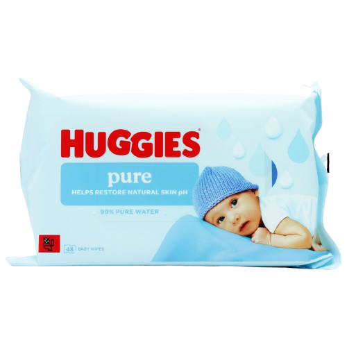 HUGGIES BABY WIPES PURE