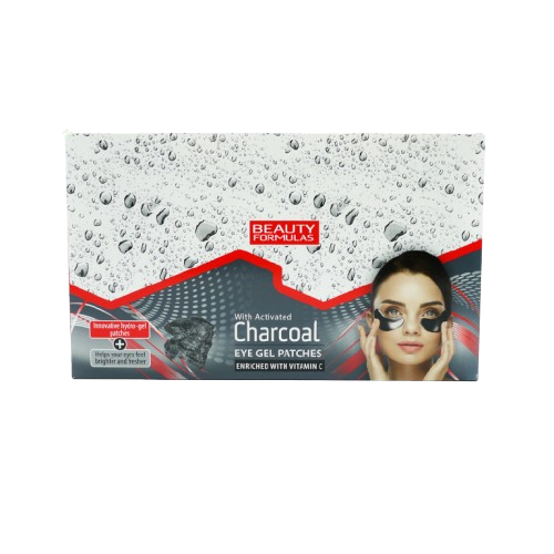 BEAUTY FORMULAS CHARCOAL EYE GEL PATCHES