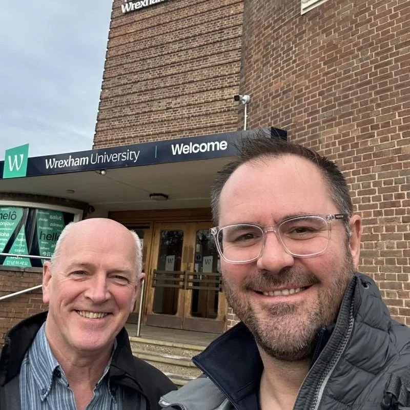 Dylunio Solutions visits the new Innovation Centre at Wrexham University