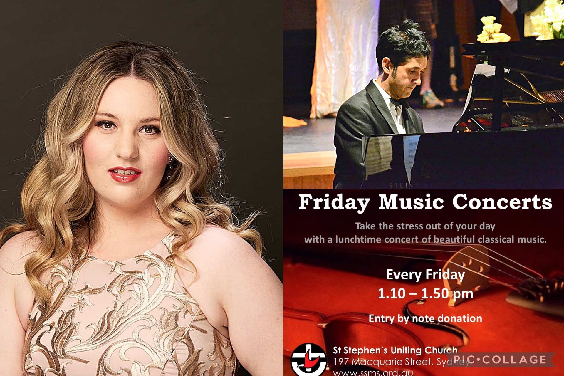 Lunch Time Concert St Stephens Uniting Church
