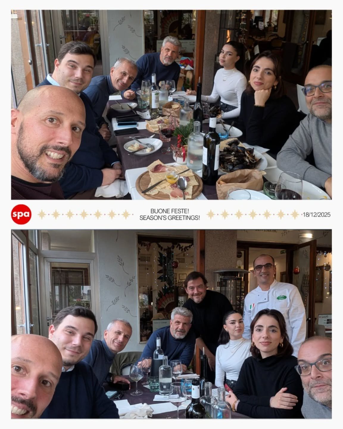 Il nostro pranzo di Natale &egrave; stato un momento di condivisione, convivialit&agrave; e valori.
Siamo stati ospiti della Locanda dei Buoni e Cattivi, un luogo dove la buona cucina incontra l&rsquo;impegno sociale.

Un grazie sincero allo chef Gia