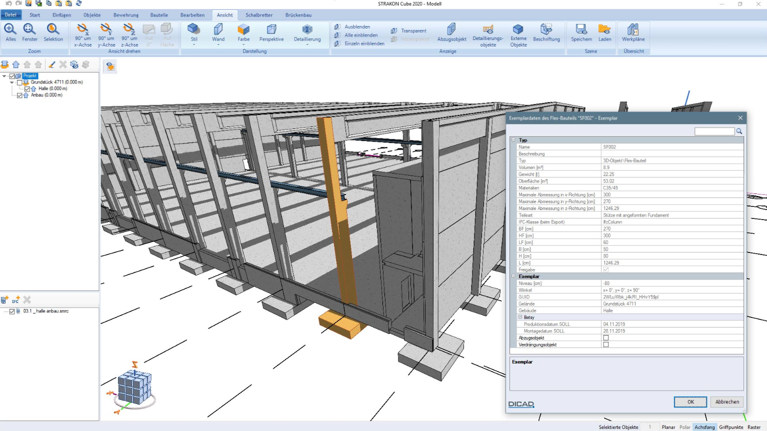 BIM planning met data