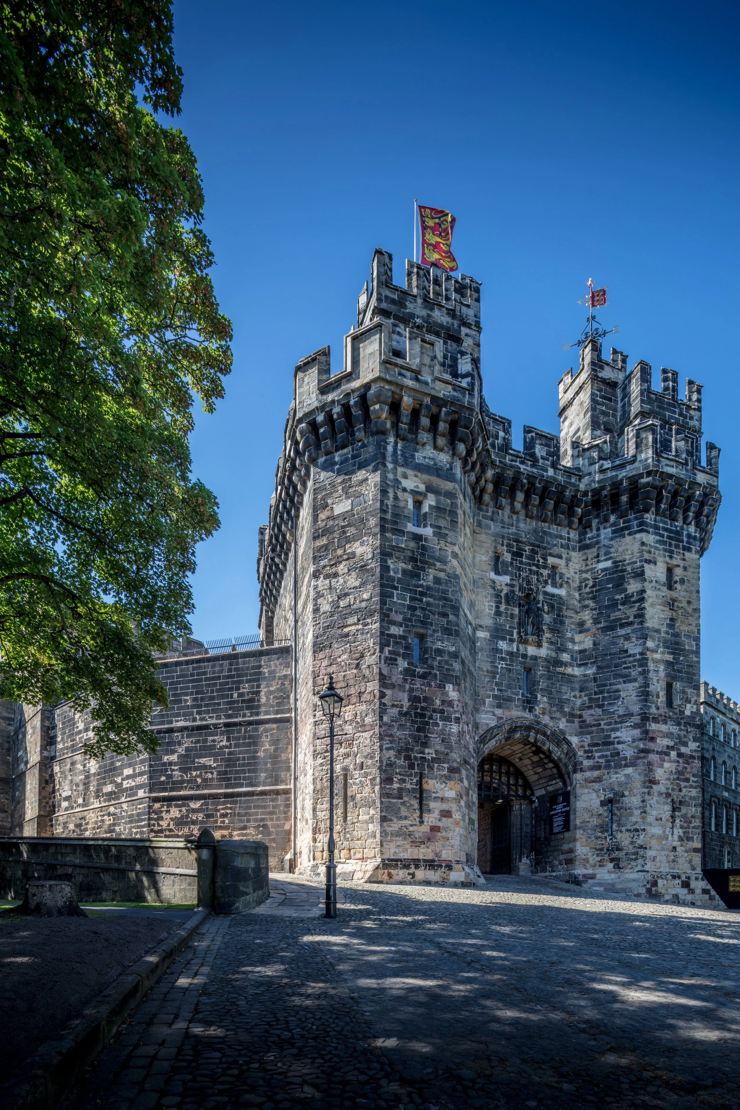 Lancaster Castle, Lancaster, England, UK.