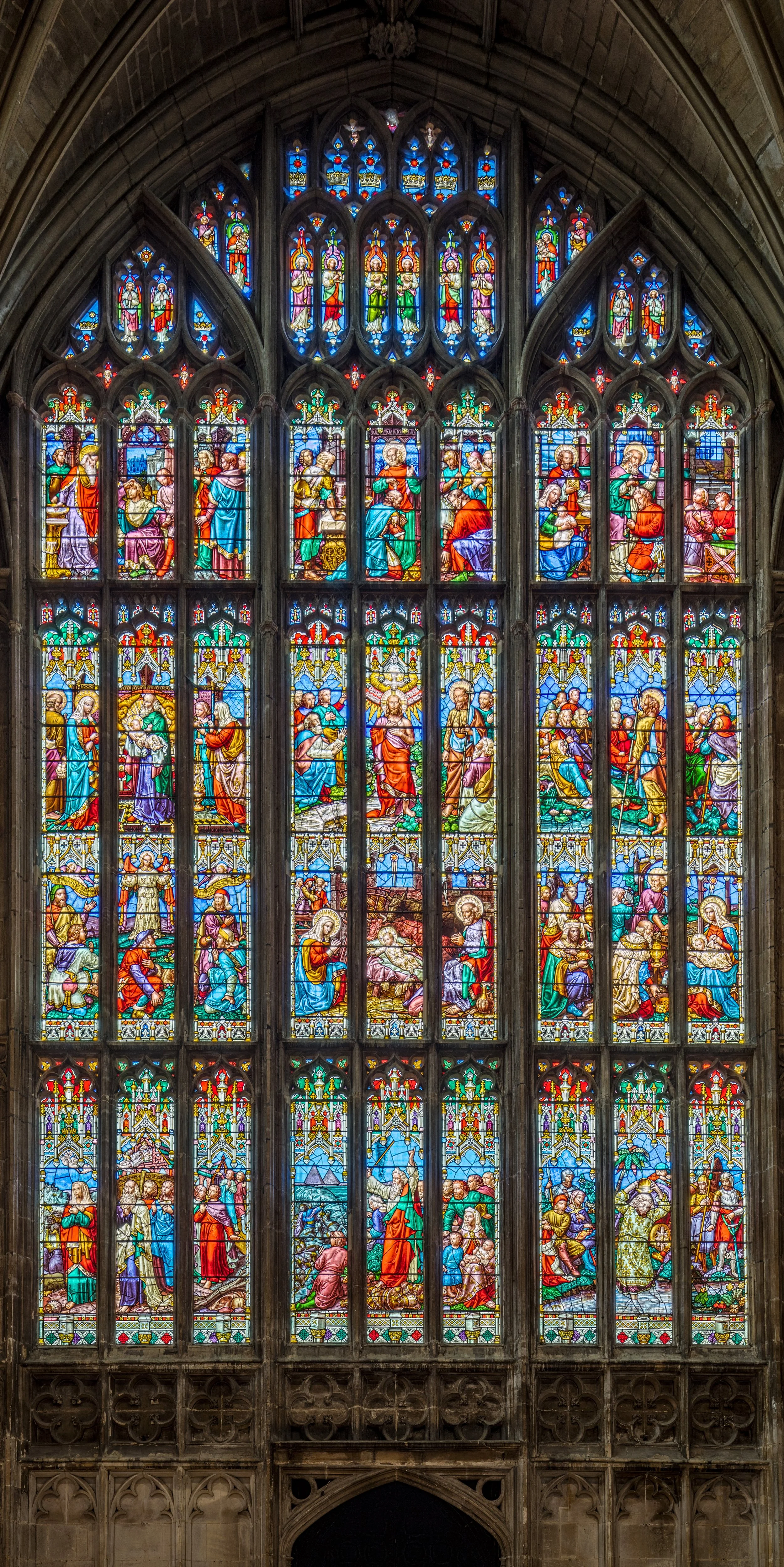 Gloucester Cathedral, Gloucester, England, UK.