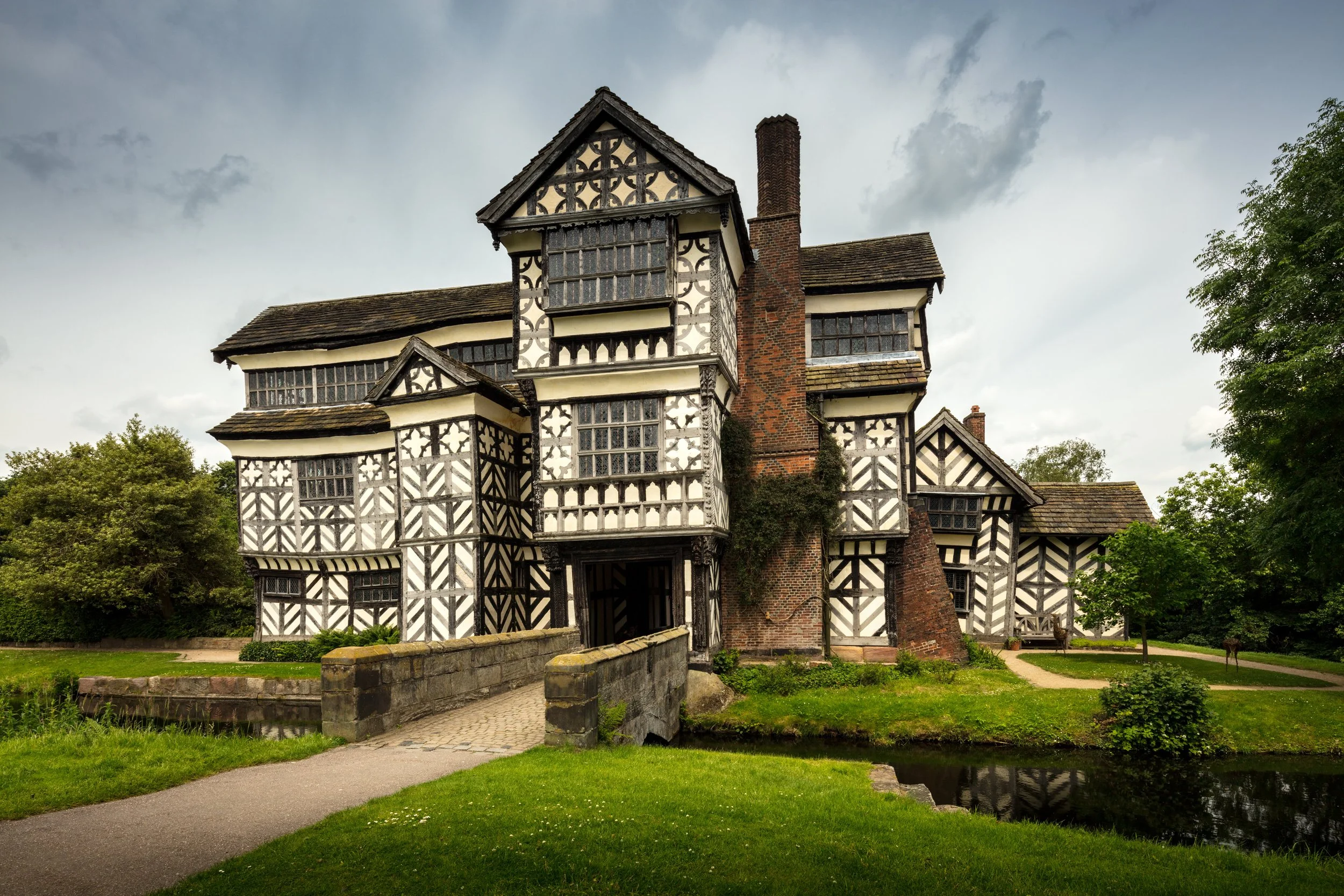 Little Moreton Hall, Congleton, England, UK.