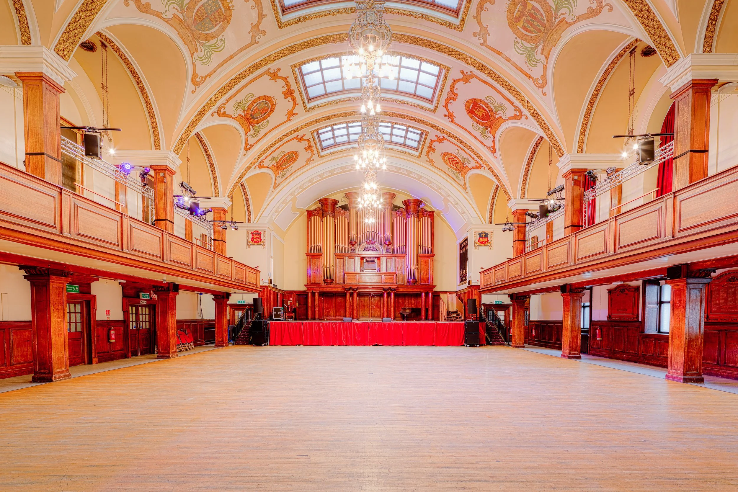 Lancaster Town Hall - Ashton Hall, Lancaster, England, UK.