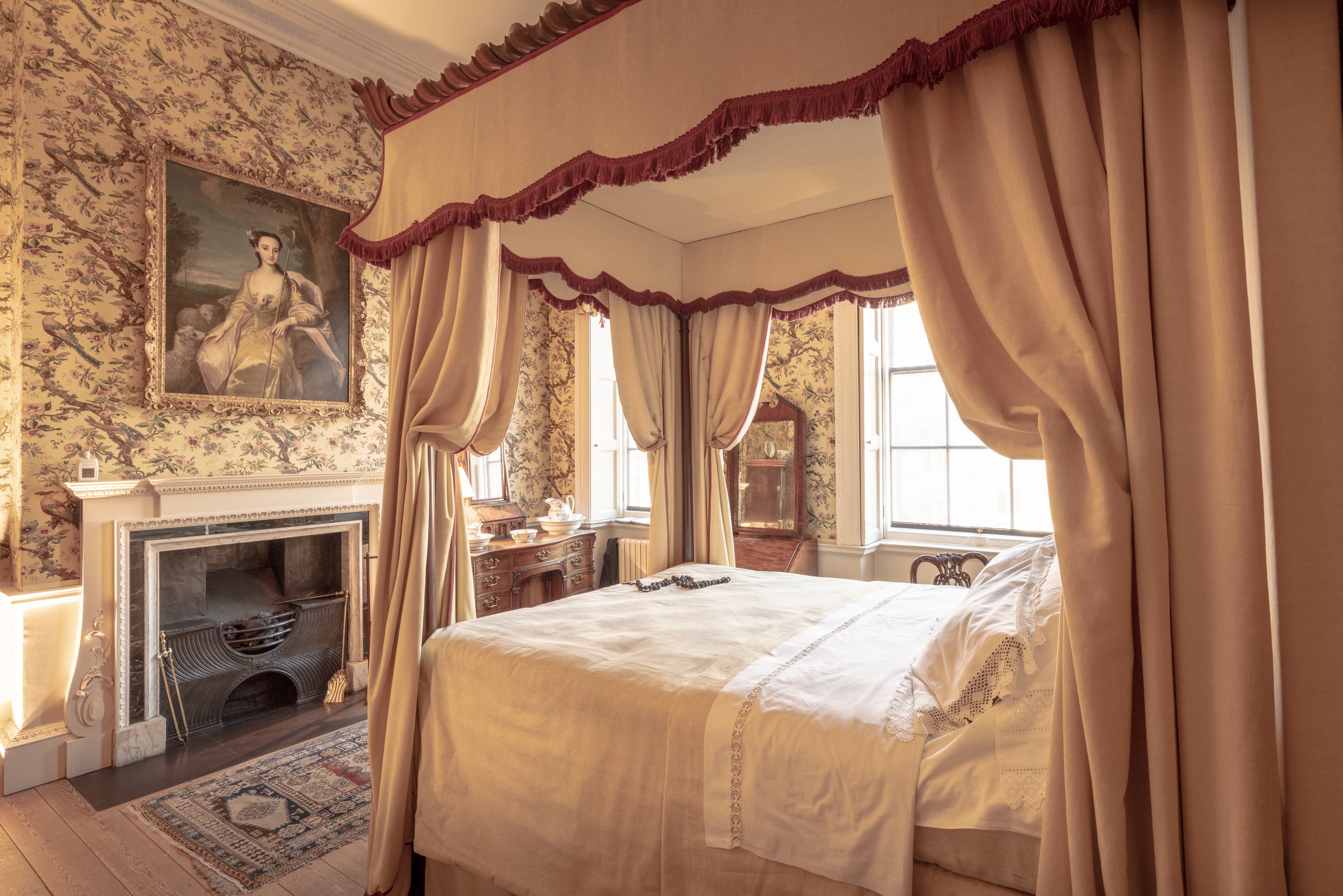Fairfax House - Annes Bedroom, York, England, UK.