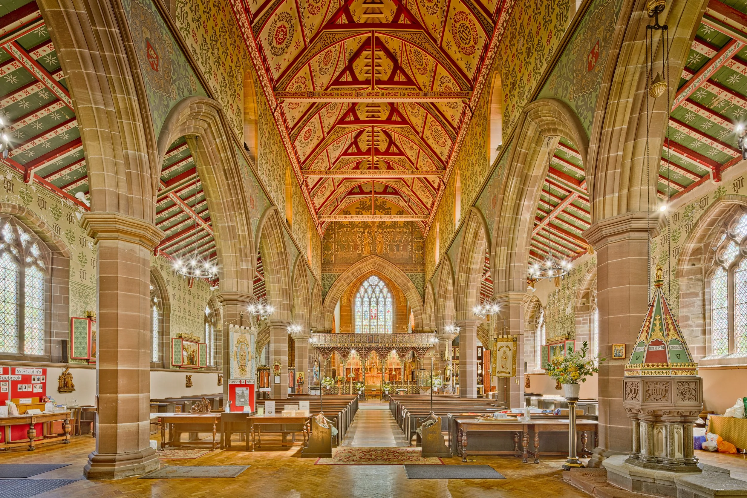 St John the Baptist Church Tuebrook, Liverpool, England, UK.