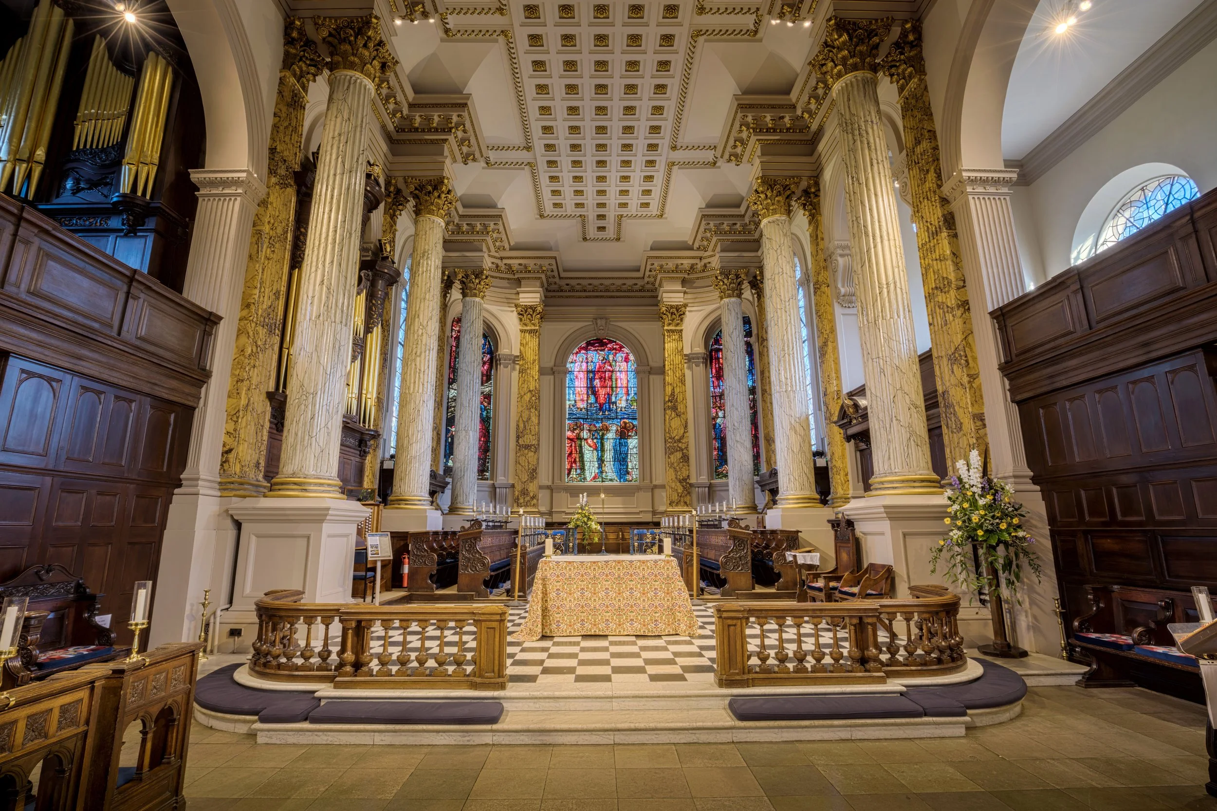The Cathedral Church of St Philip, Birmingham, England, UK.