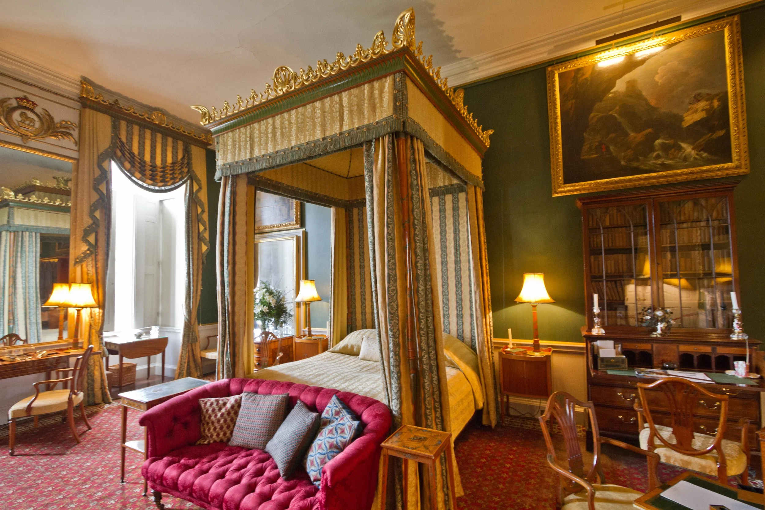 Castle Howard - Bedroom, York, England, UK.