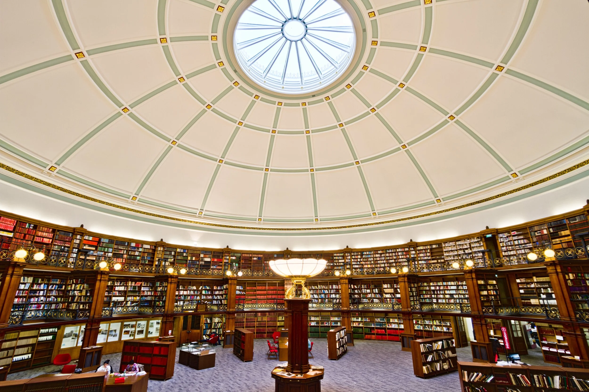 Liverpool Central Library, Liverpool, England, UK.
