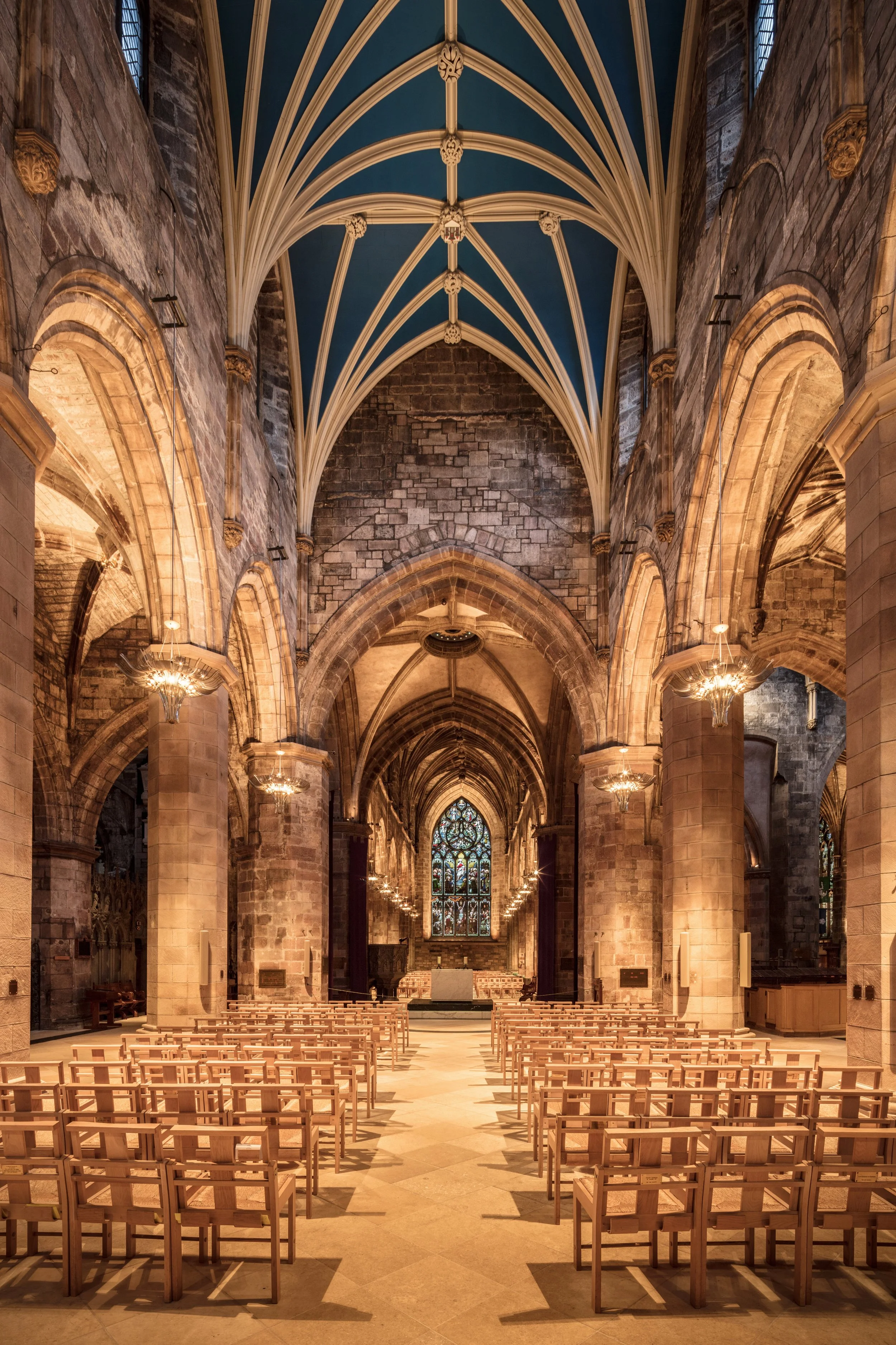 St Giles Cathedral, Edinburgh, Scotland, UK.