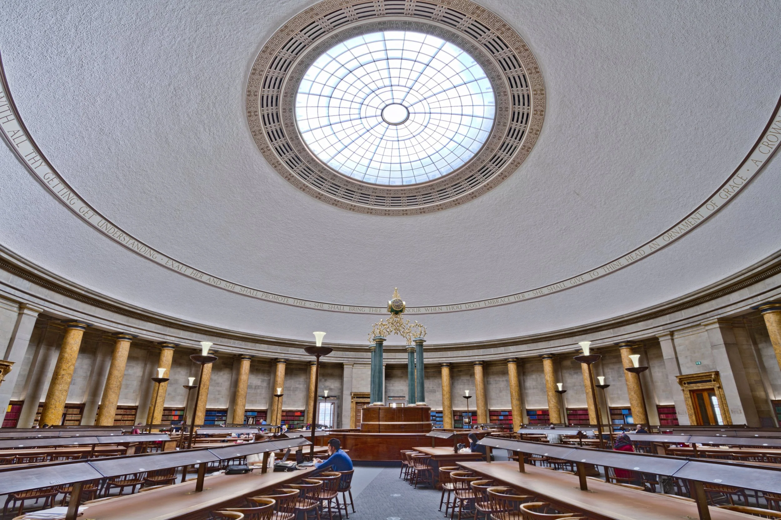 Manchester Central Library, Manchester, England, UK.