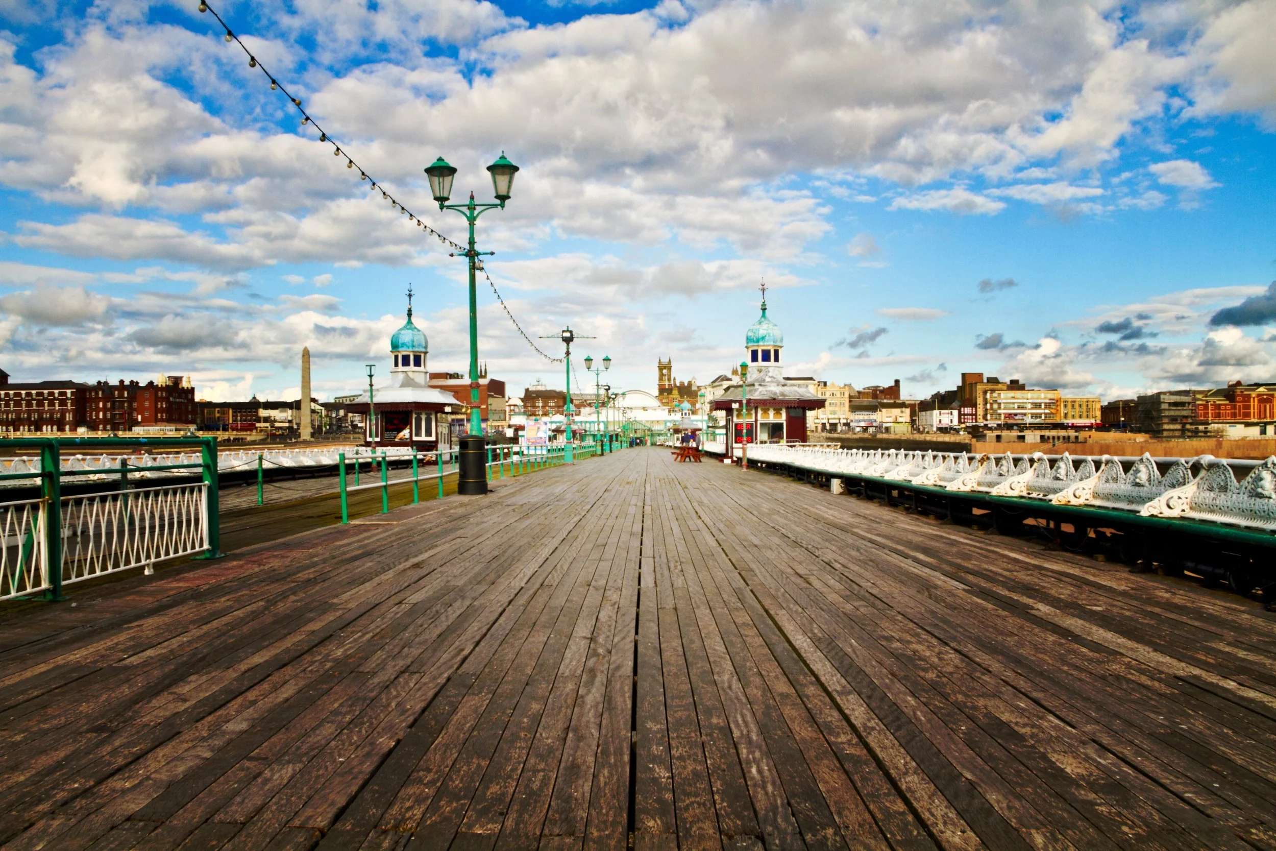 Blackpool North Pier, Blackpool, England, UK.