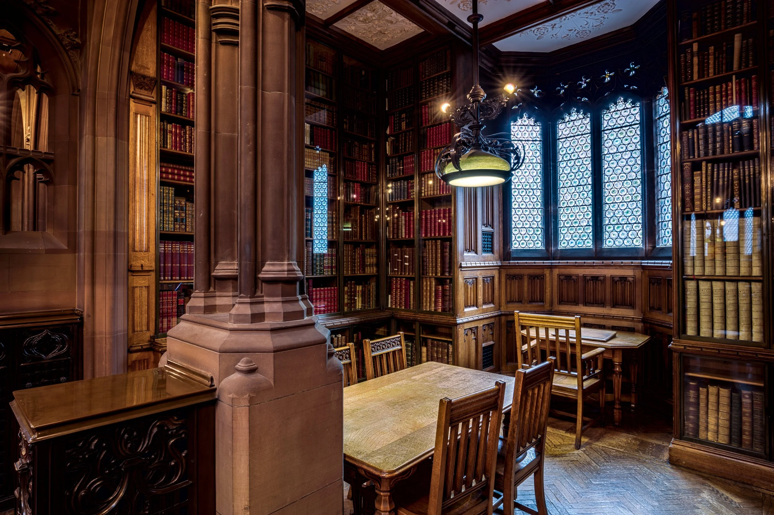 The John Rylands Library, Manchester, England, UK.