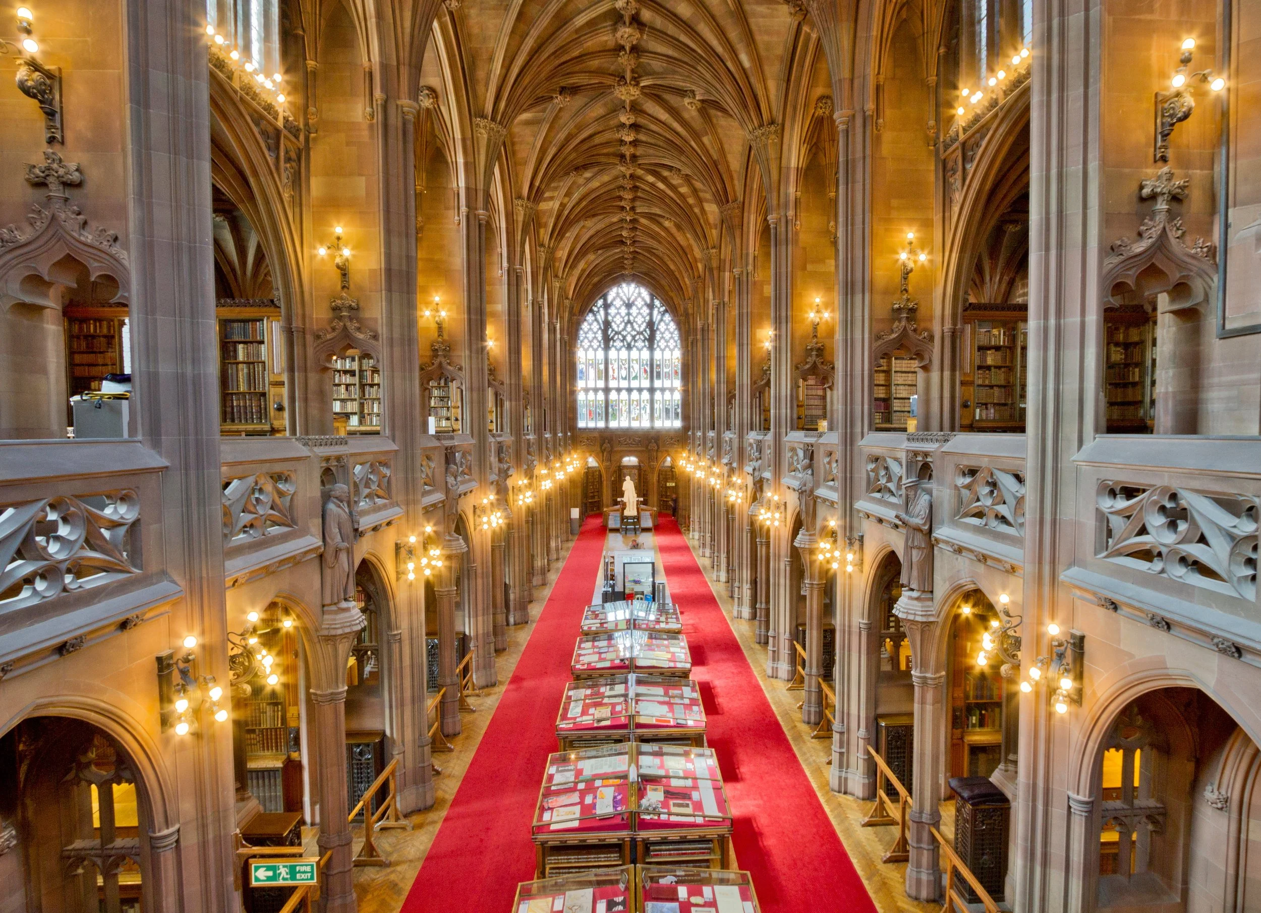 The John Rylands Library, Manchester, England, UK.