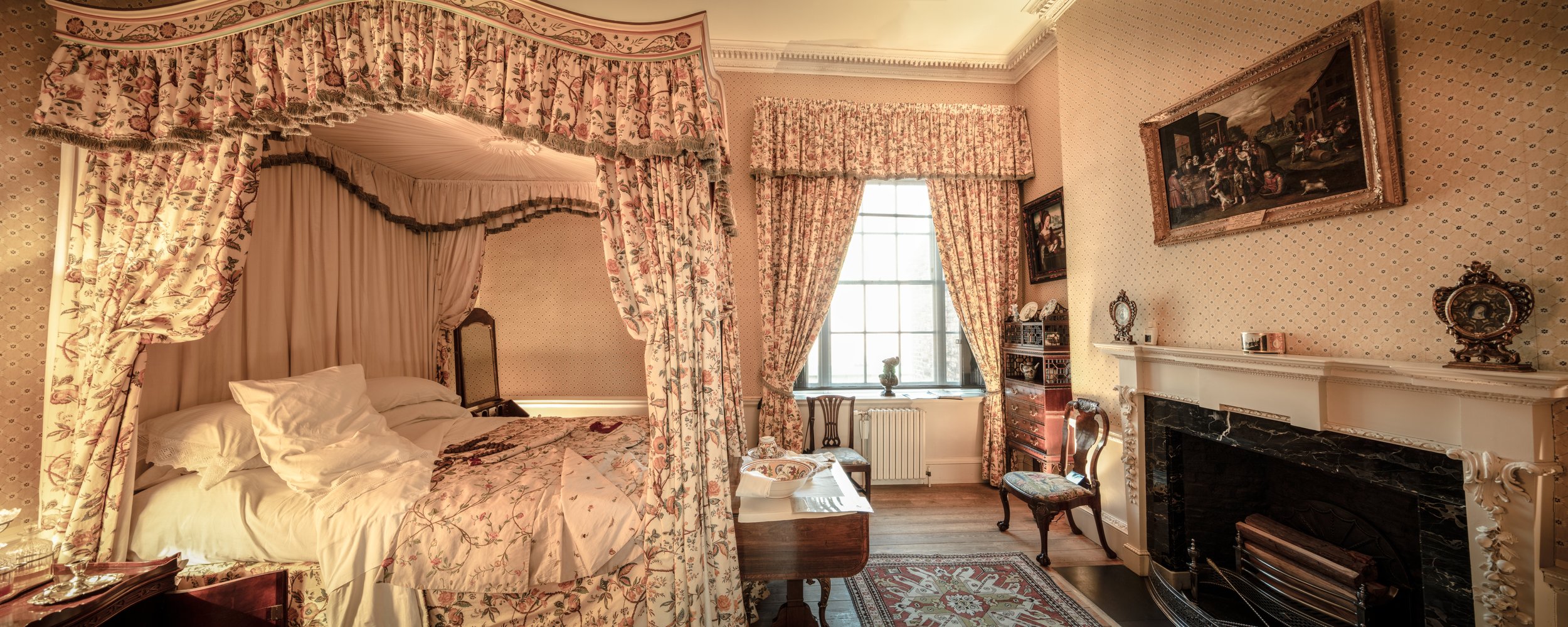 Fairfax House - Viscount Bedroom, York, England, UK.