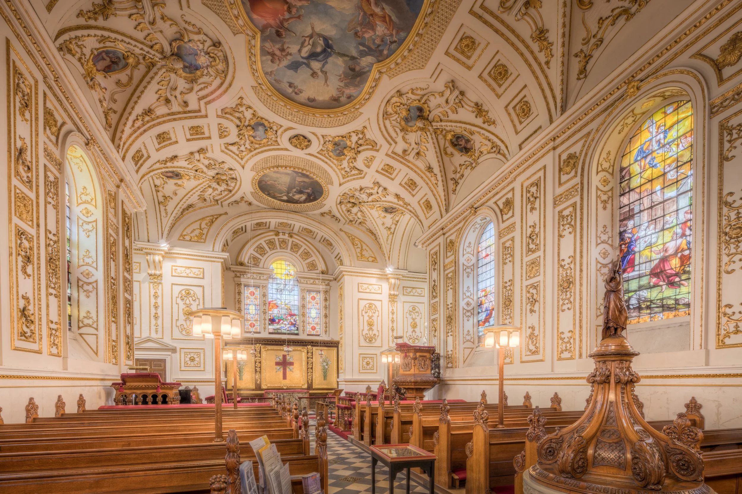 Great Witley Church, Great Witley, England, UK.