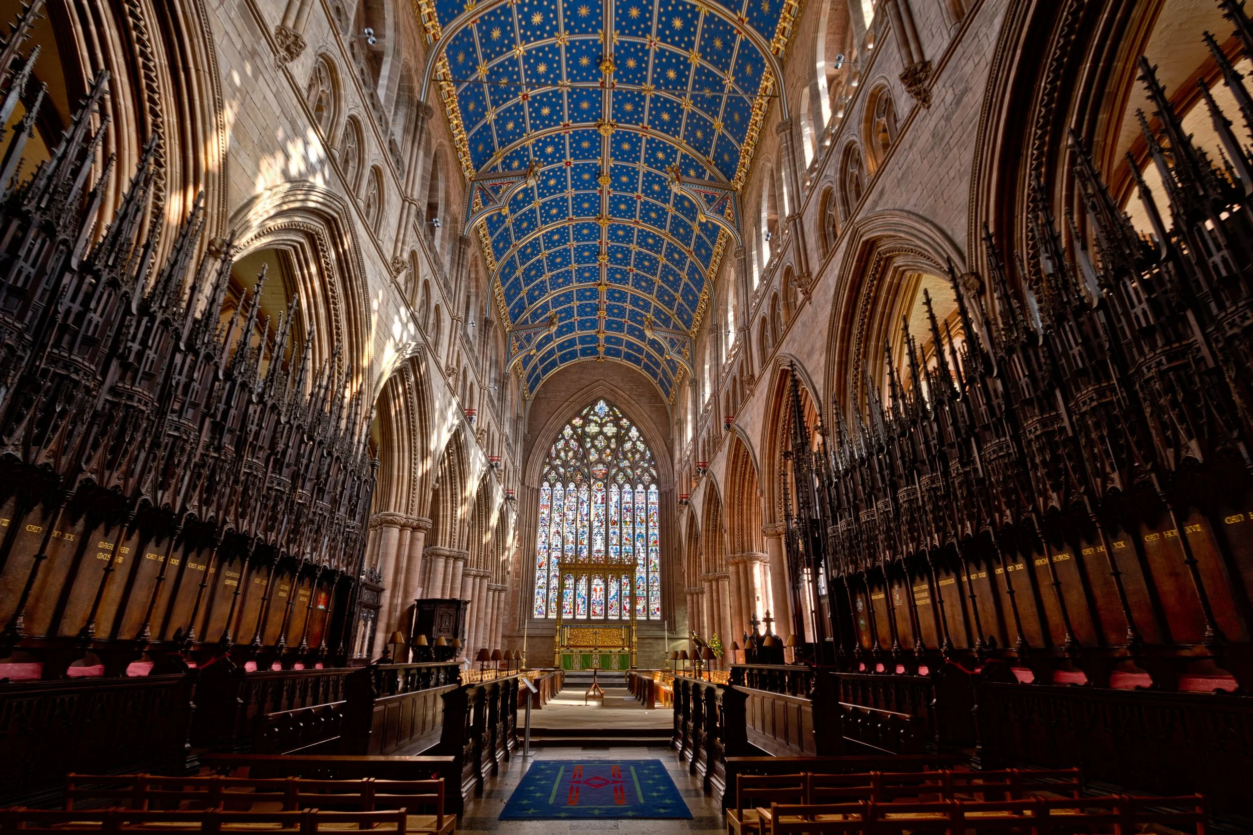 Carlisle Cathedral, Carlisle, England, UK.