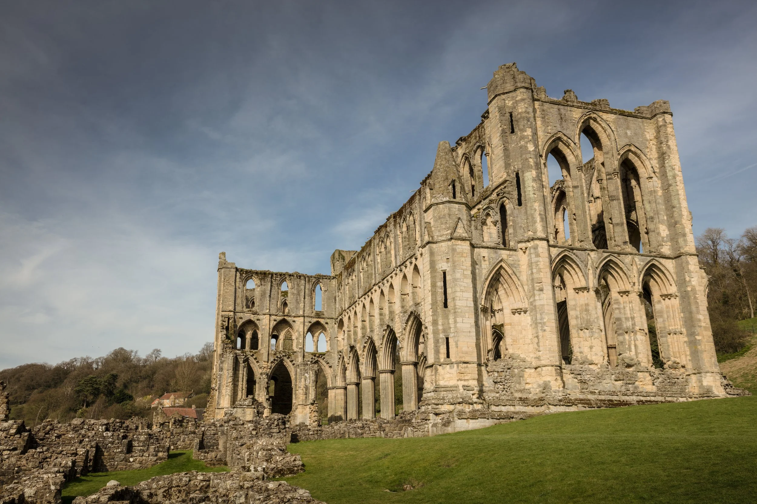 Rievaulx Abbey, Rievaulx, England, UK.