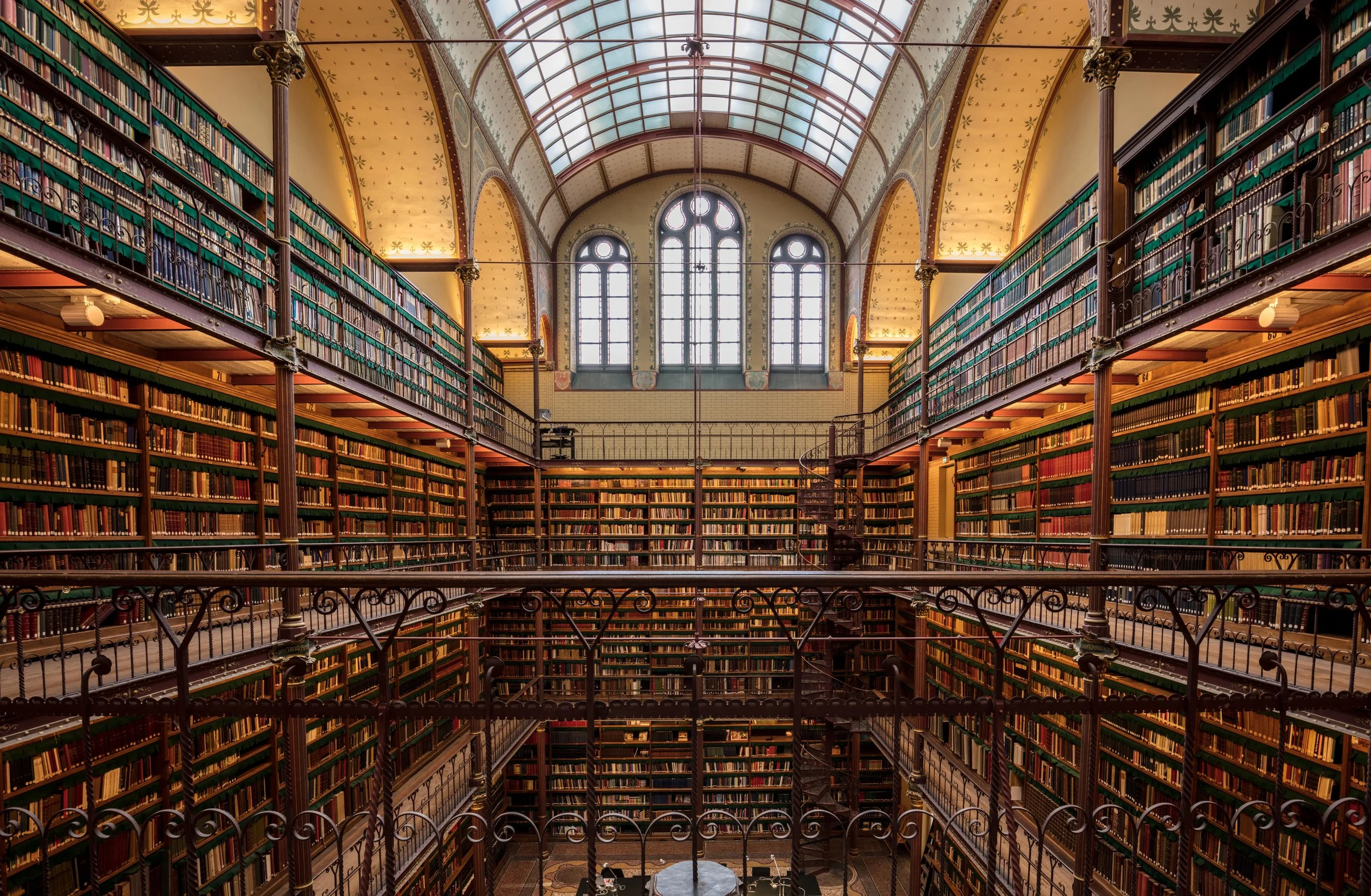 Rijksmuseum - Research Library, Amsterdam, Netherlands.