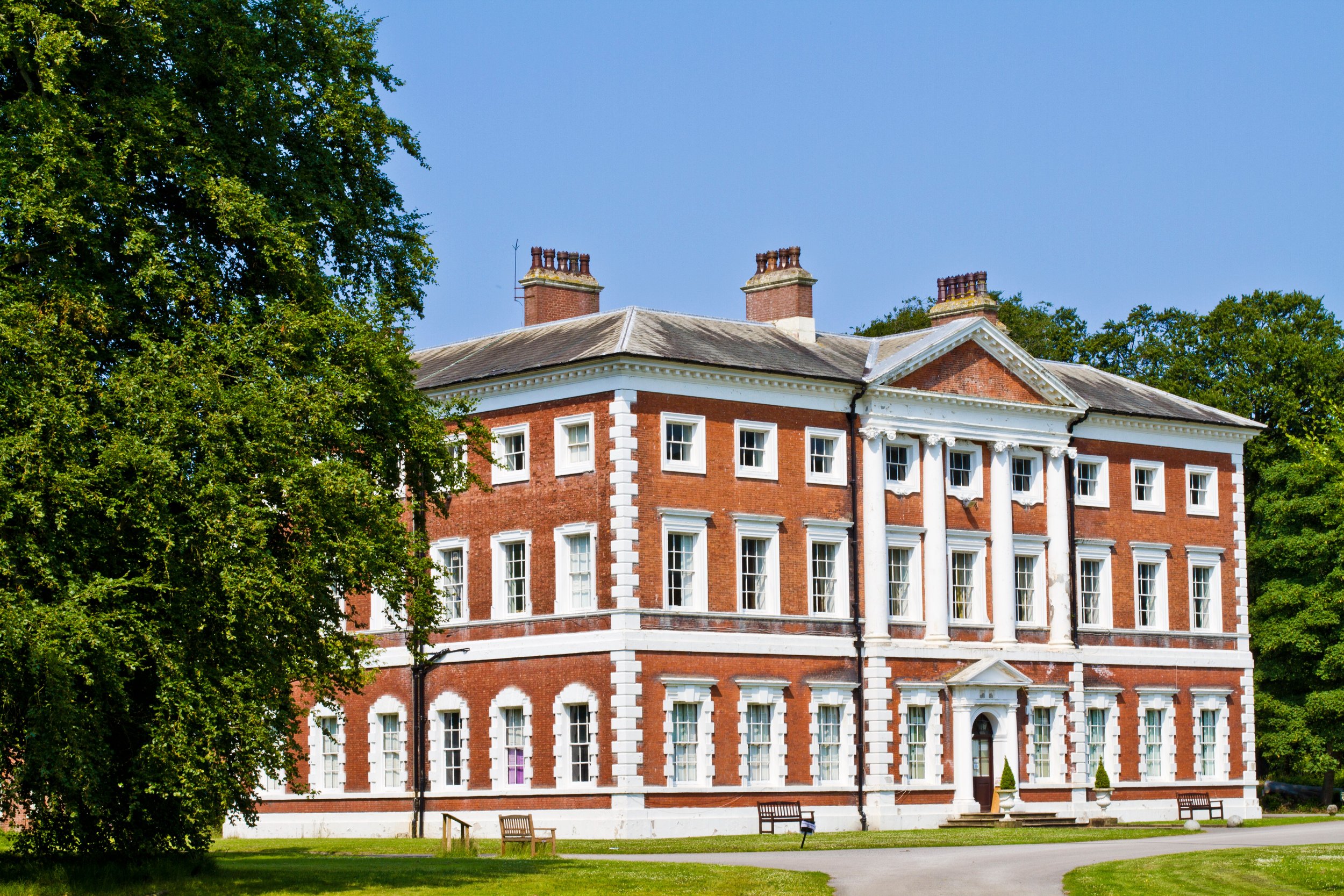 Lytham Hall, Lytham St Annes, England, UK.