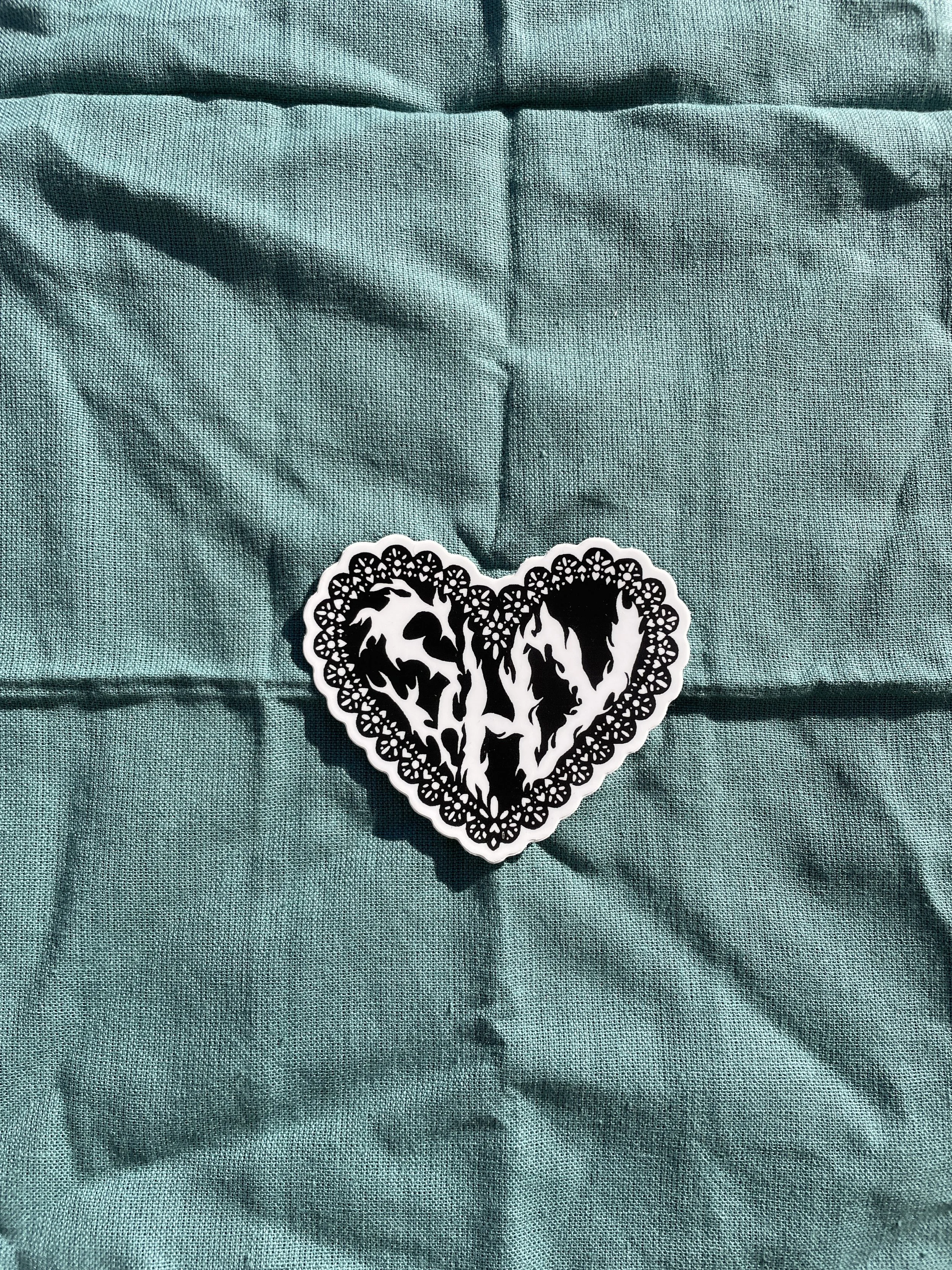 "Shy" Sticker