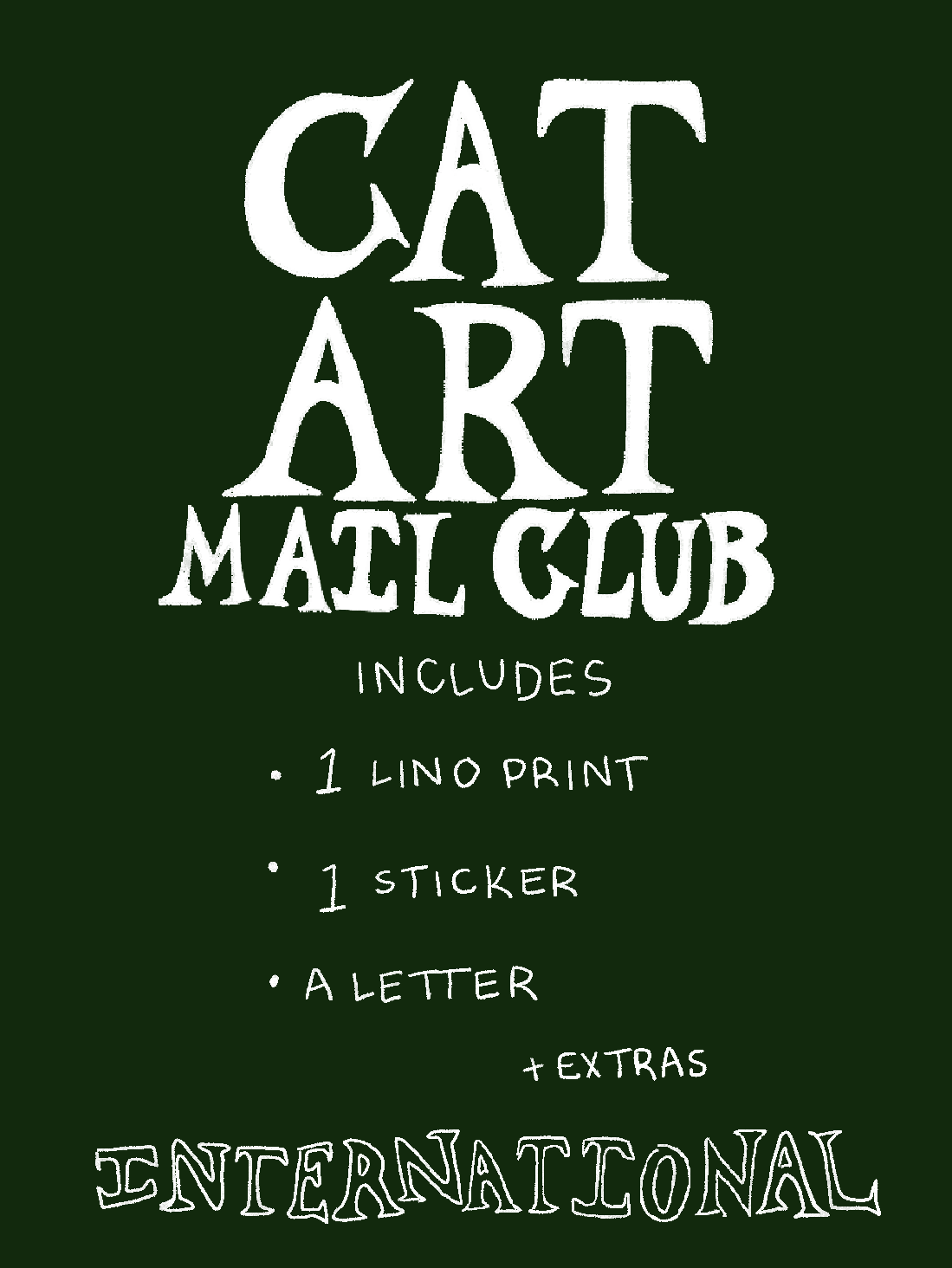 Cat Art Mail Club *INTERNATIONAL*
