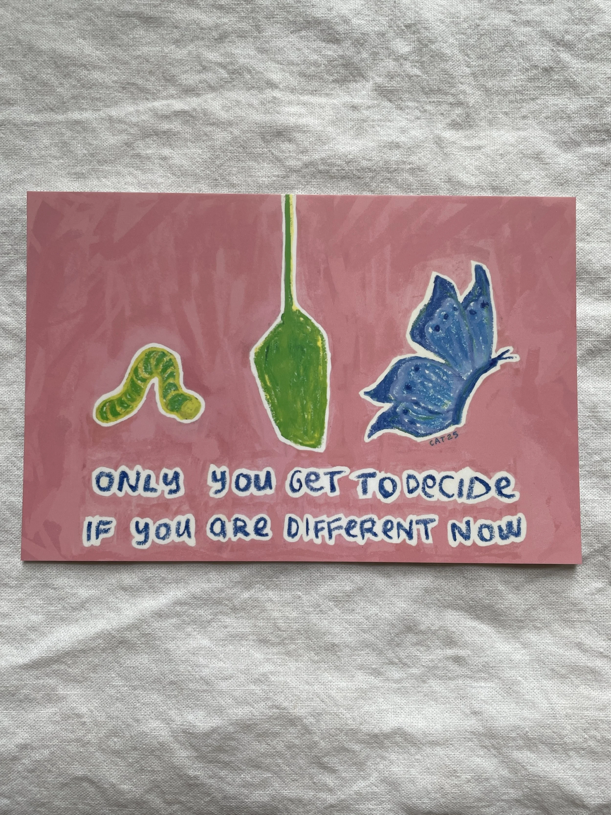 Metamorphosis Postcard