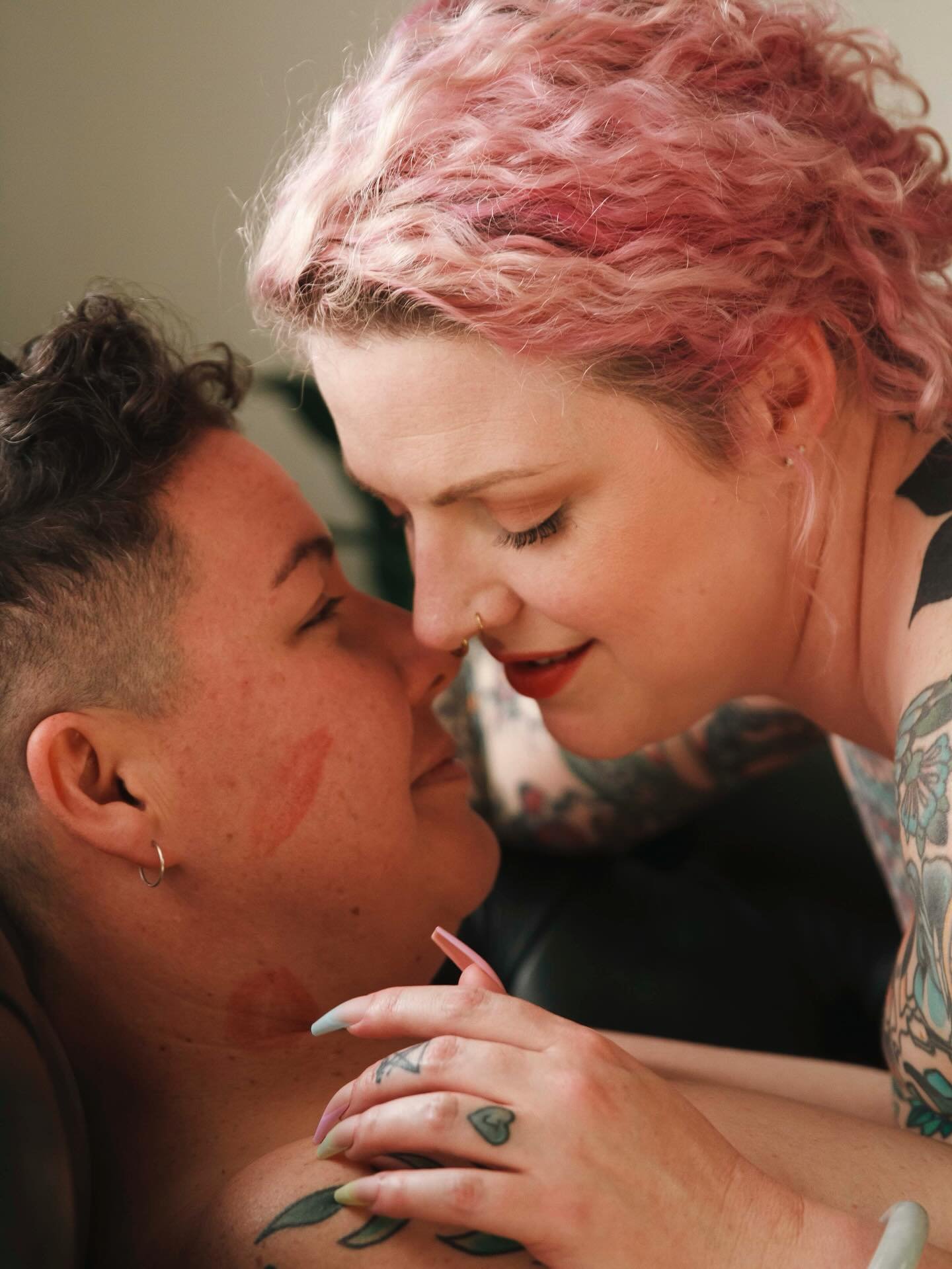 I was lucky enough to exhibit for the first time out in the wild thanks to @converge.bne at @ventspace___ in partnership with @melt.fest - and all my queer creative dreams came true 🥹🌈 
&lsquo;Sexy Gay Art: Creative Works on Sexuality and Intimacy&