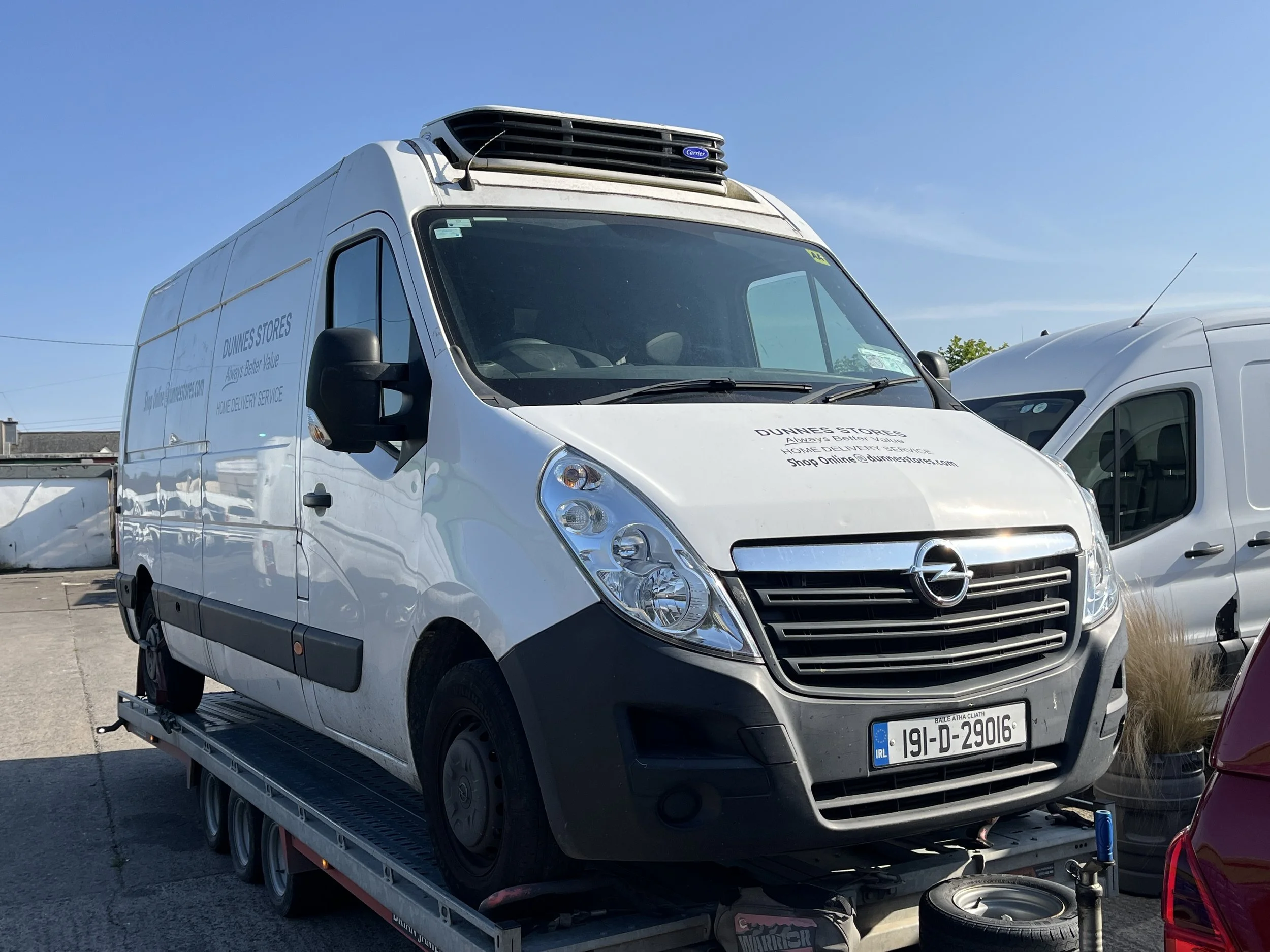 2019 opel movano fridge van 109km sold