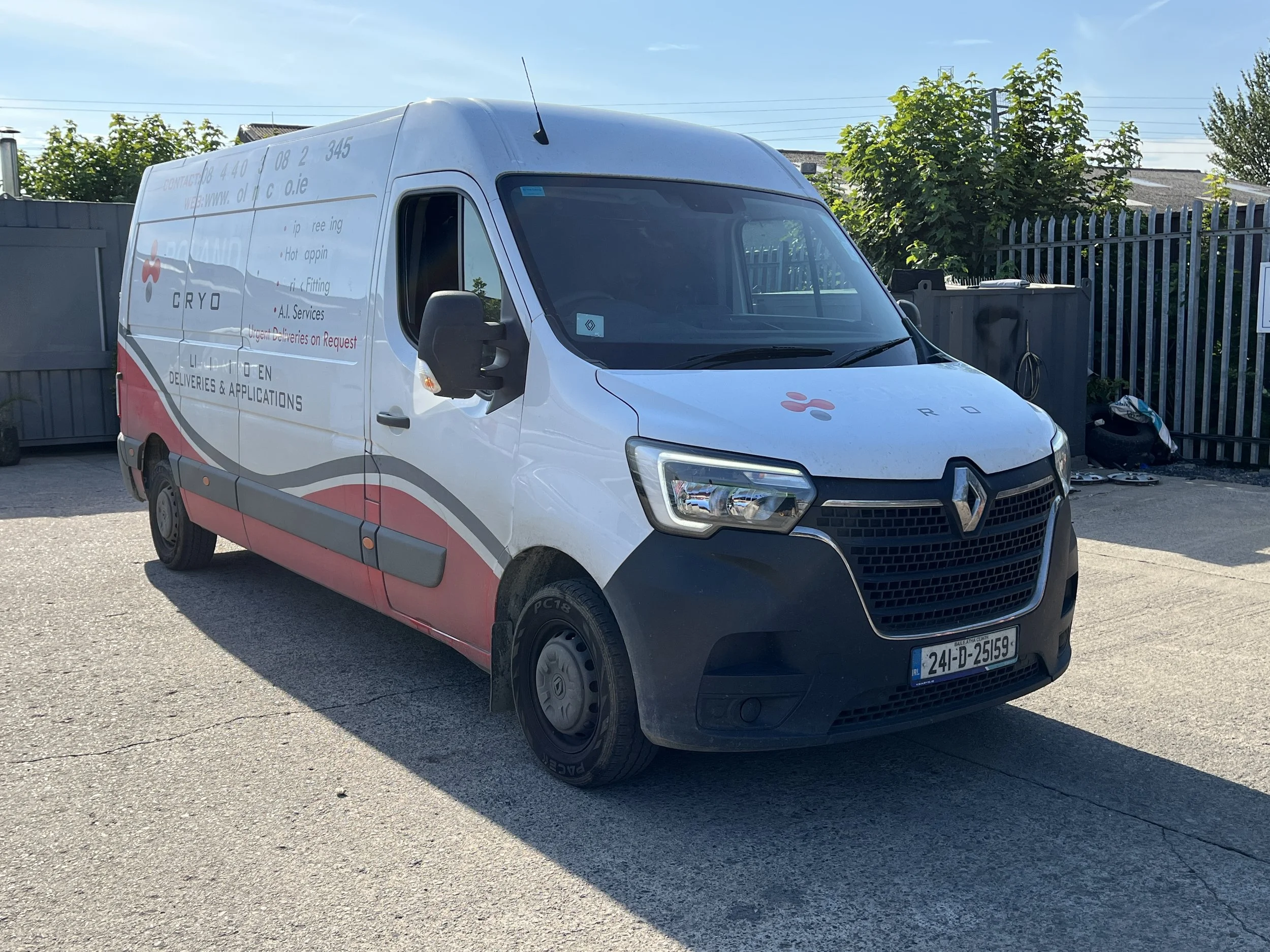 2024 RENAULT maSTER 2.3DCI 135 BHP LWB 167 KM €17500