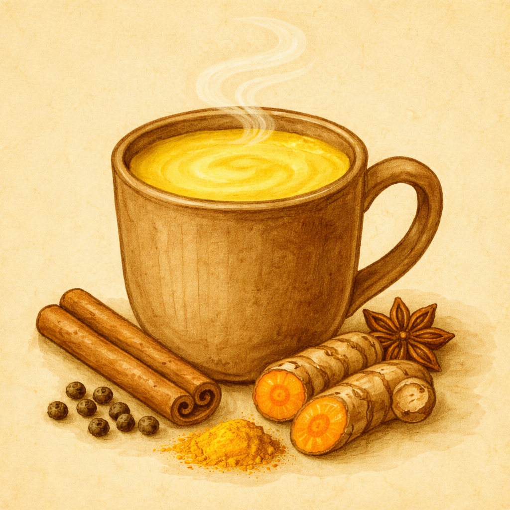 Golden Milk: Ayurveda’s Warm Cup of Healing
