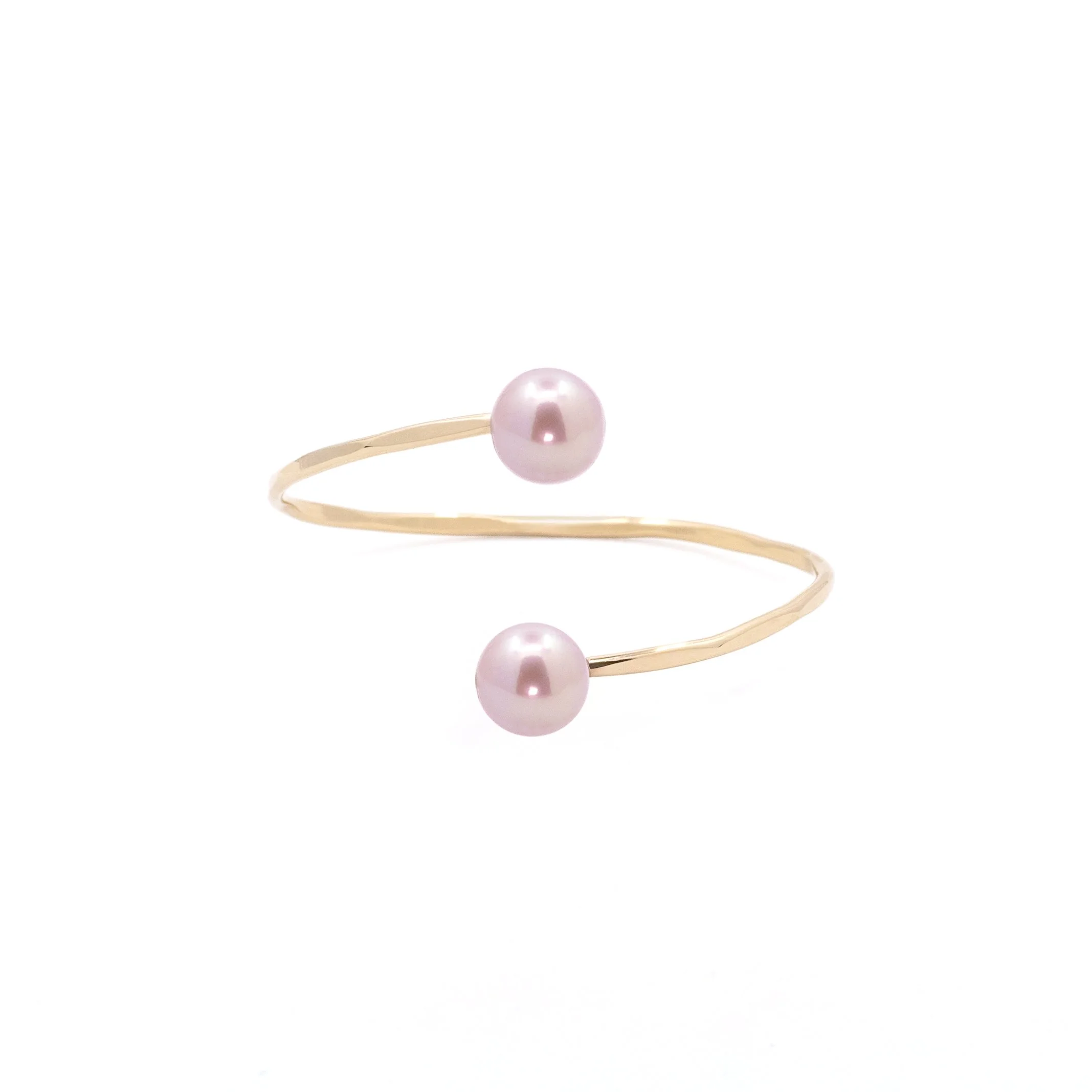 Pink Pearl Bypass Cuff