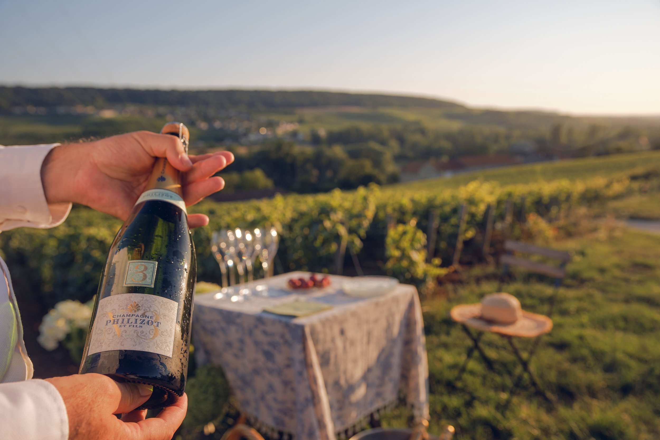 Combien de verres dans une bouteille de champagne ?