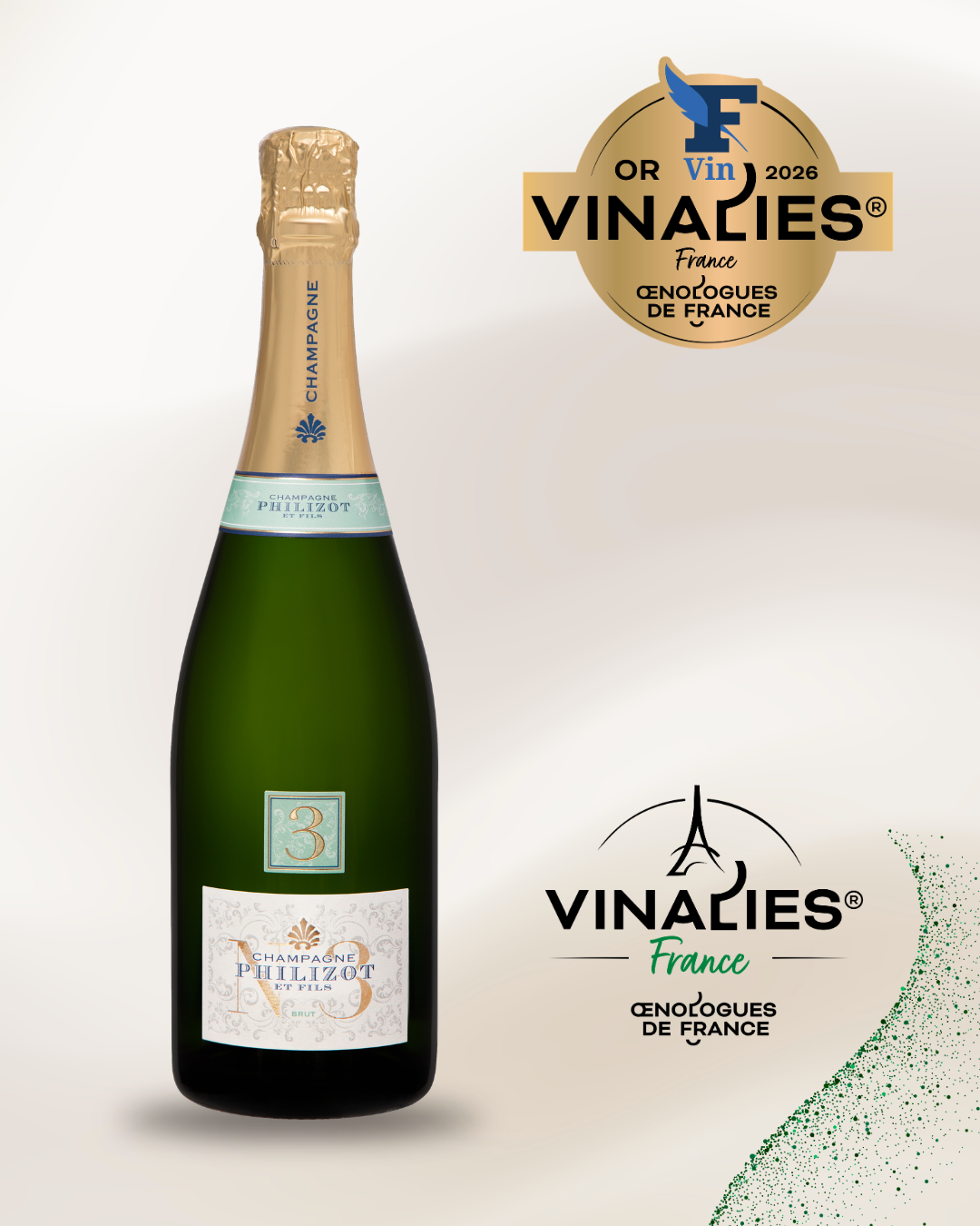 N°3 médaillé Vinalies France