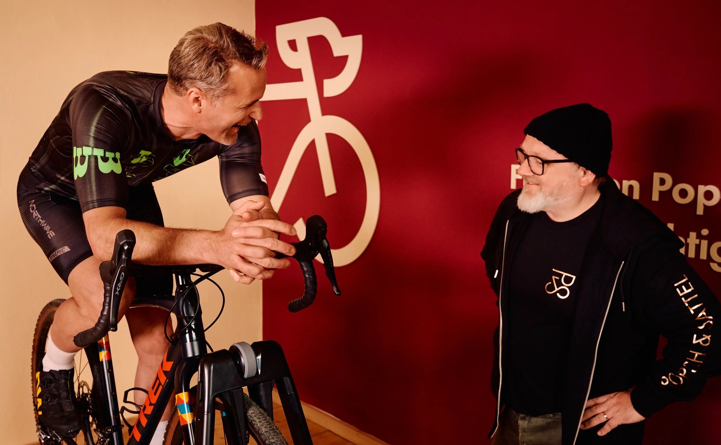 Bikefitting Wien – Beratungsgespräch am Rennrad im Studio Popsch & Sattel, 1060 Wien