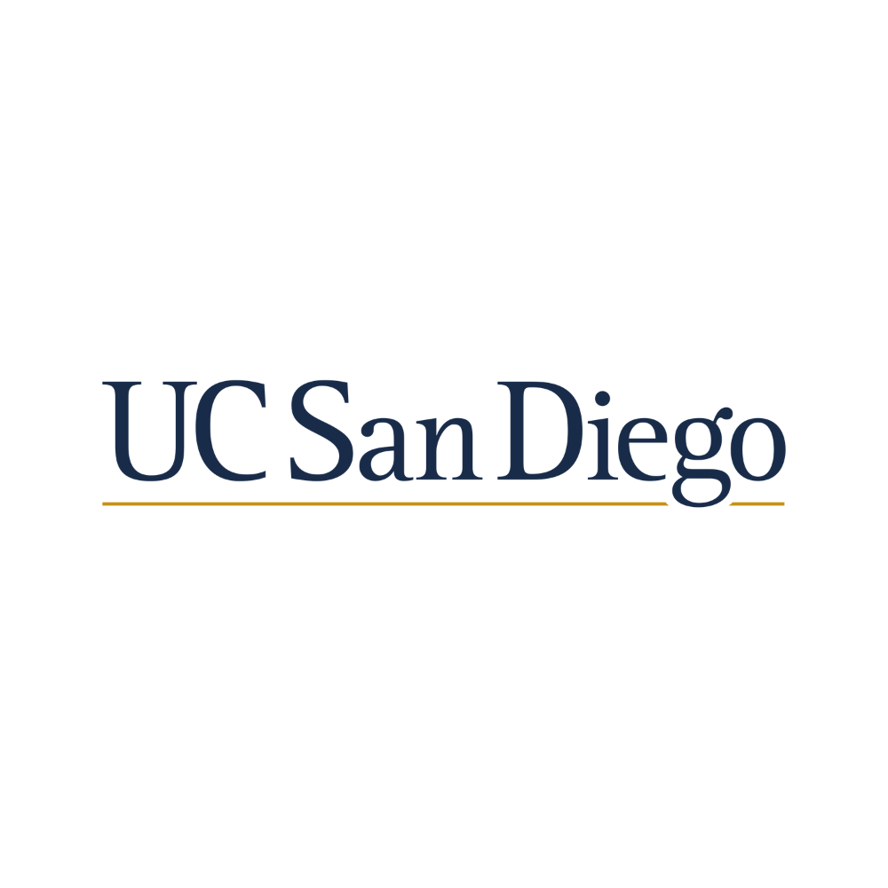 UC San Diego logo, a partner organization of Solorio Film Productions in La Jolla, San Diego.