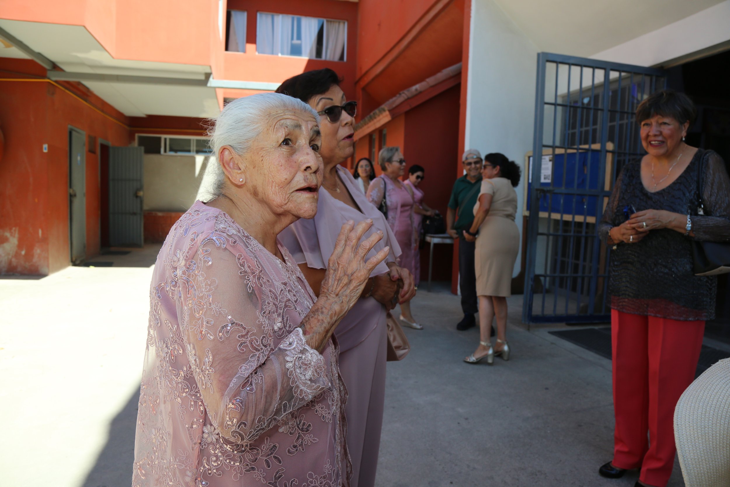 Elderly woman in Mexico, featured in a documentary project capturing local life and community stories.