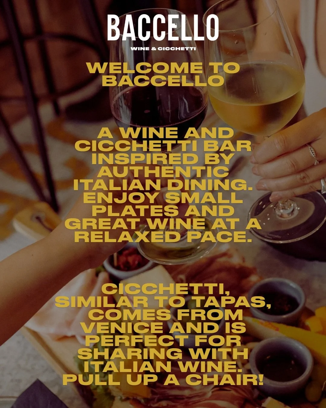 Happy New Year, everyone! ✨

New year, same classic Baccello. Your local spot for wine, cicchetti, and good vibes 🍷🍴💛

We&rsquo;re so grateful to our regulars who make every visit special, and a big welcome to those curious to pop in for the first