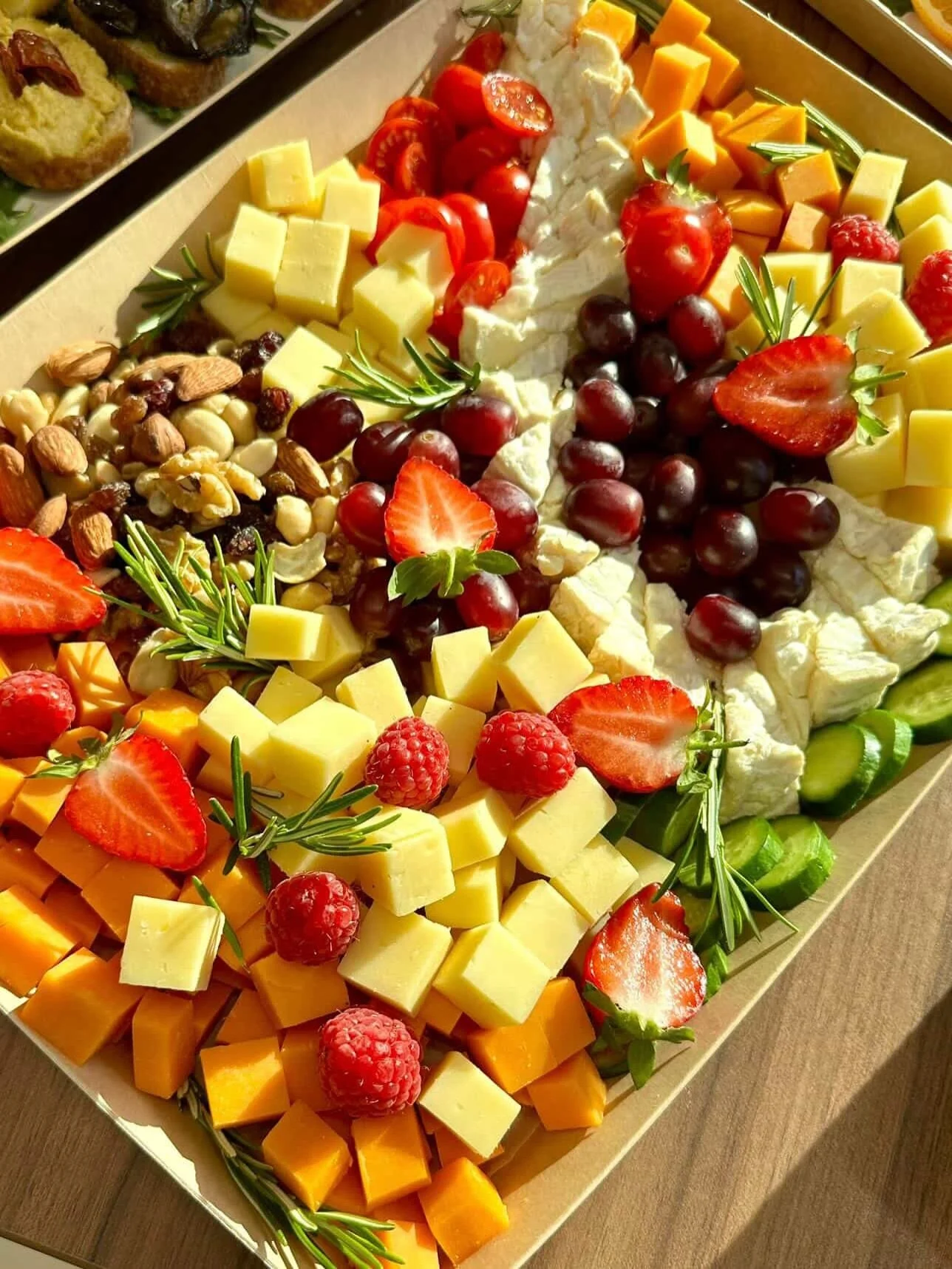 A little look at this week&rsquo;s Sponsor Highlights Evening at @hendygroup&hellip; 🍷✨

Great wine, great people, and plenty of grazing &mdash; with our charcuterie boards and bruschetta trays keeping everyone well fed throughout the evening 🧀🥖🍇