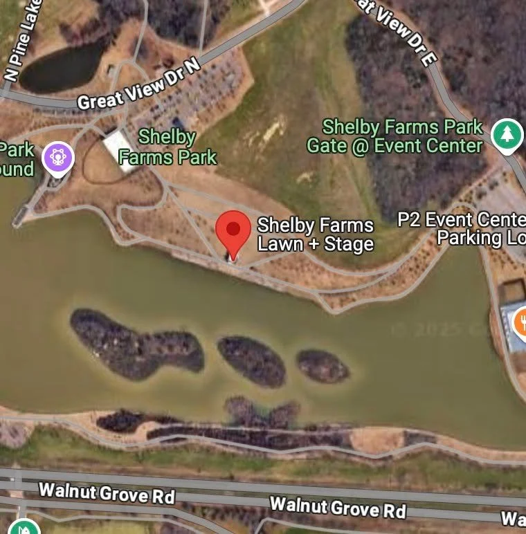 Hey everyone just a heads up th@shelbyfarmspark is pretty big and awesome. The festival takes place at the Event Lawn and Stage and can be easily found in Google Maps. We will see you soon!

Cheers