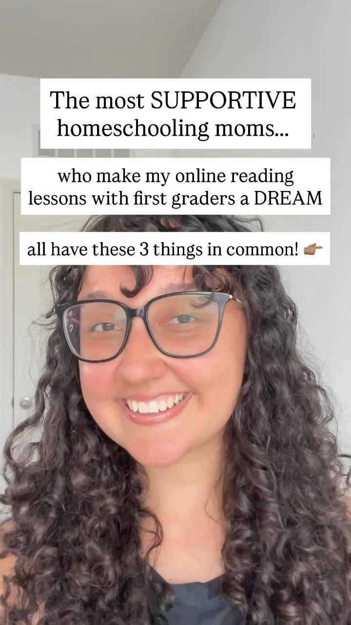 ✨ Want to make reading FUN for your child?
After teaching dozens of homeschooling families with kids ages 4–8, here’s what I’ve noticed the most supportive homeschooling moms do — some do all three!
1️⃣ Make reading part of
