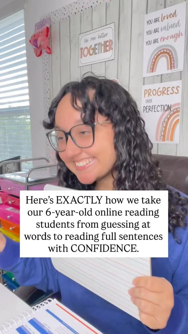 Comment INFO 👇🏼
So many kids guess at words when they read. And while that’s super common, it often makes reading feel harder (and way more frustrating 😕).
Guessing isn’t really reading. The good news? There’s a better way &mda